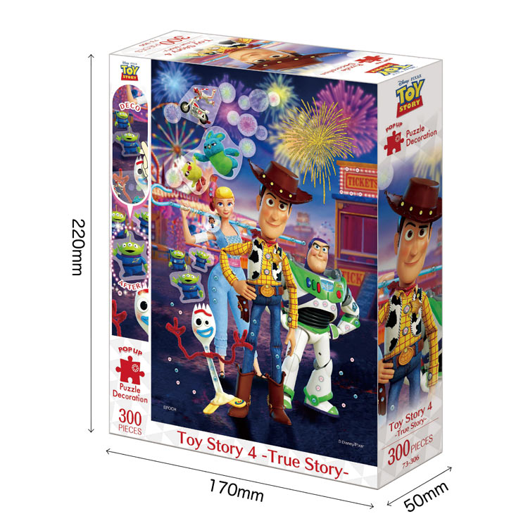 Toy Story 4 -True Story- (トイ・ストーリー 4 -トゥルー ストーリー-) （ディズニー）　300ピース　ジグソーパズル　EPO-73-306　［CP-PZ］