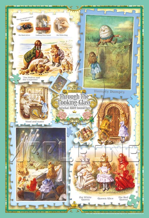 APP300259 鏡の国のアリス アリスと鏡の国 300ピース ジグソーパズル アップルワン|日本最大級のジグソーパズル通販専門店