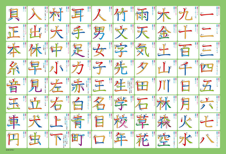 一年生 で 習う 漢字