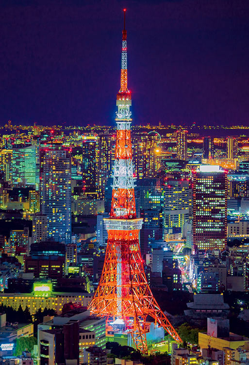 BEV-M81-606　風景　東京タワー　1000ピース　ジグソーパズル