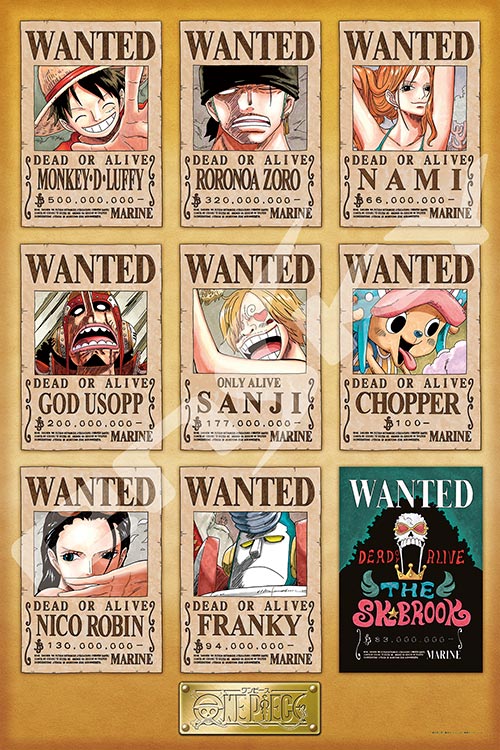 Ens 1000 569 ワンピース New Wanted Posters 1000ピース エンスカイ の商品詳細ページです 日本最大級の ジグソーパズル通販専門店 ジグソークラブ
