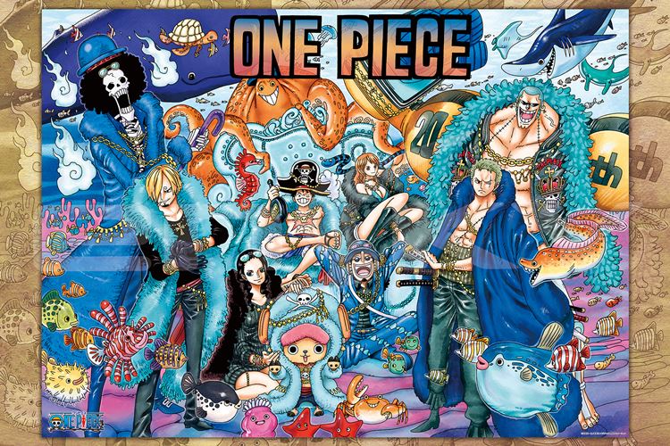 HOT; 20th PIECE ONE ANNIVERSARY 1000 ジグソーパズル キャラクターグッズ