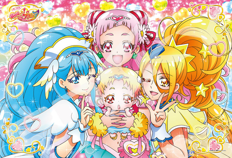 ENS108L707 HUGっと！プリキュア 輝く未来を抱きしめて 108ピース ジグソーパズル エンスカイ