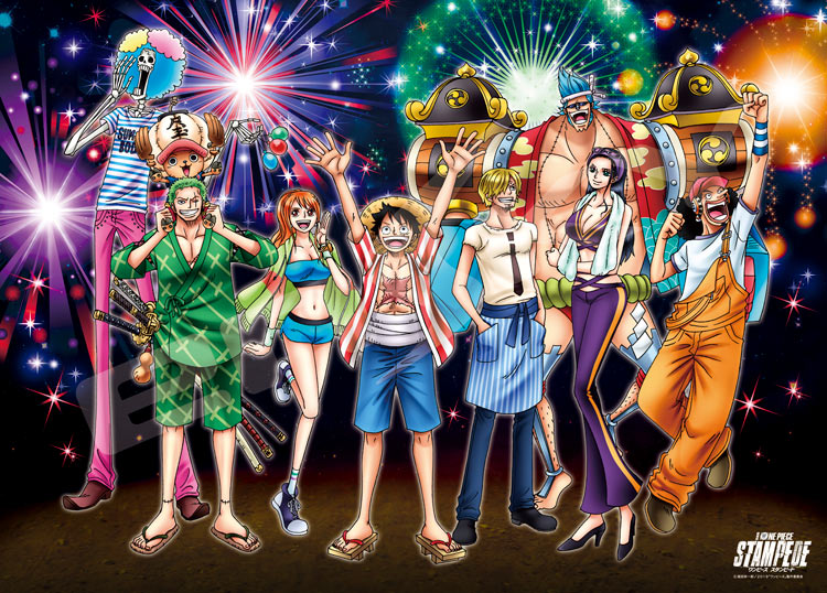 Ens 500 346 ワンピース 劇場版 One Piece Stampede 麦わらの一味の夏休み 500ピース エンスカイ の商品詳細ページです 日本最大級のジグソーパズル通販専門店 ジグソークラブ