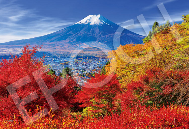 EPO-26-357s　風景　紅葉と富士山　300ピース　ジグソーパズル