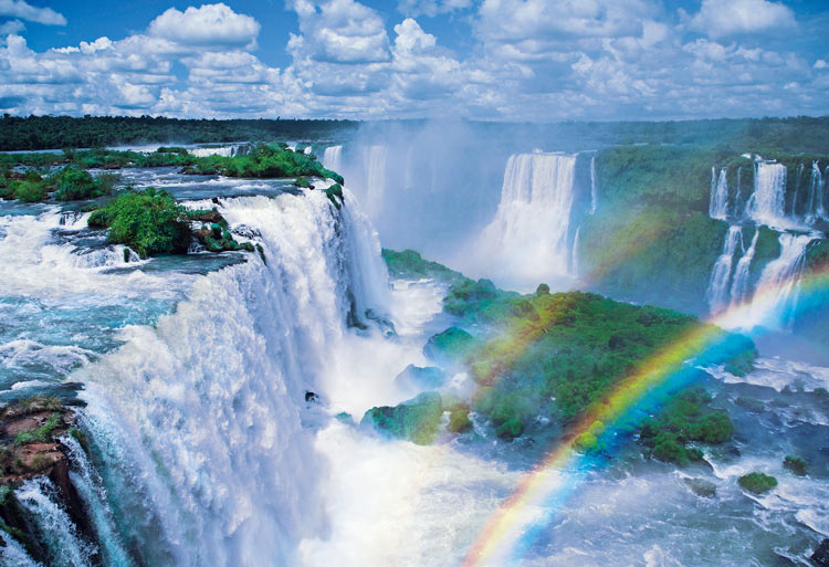 EPO-31-006　風景　イグアスの滝-アルゼンチン/ ブラジル　1053スーパースモールピース　ジグソーパズル