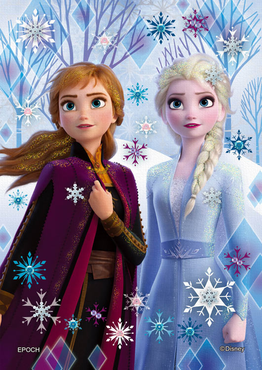 EPO-72-021　ディズニー　Elsa & Anna （エルサ＆アナ）-icy white- （アナと雪の女王）　108ピース　ジグソーパズル　［CP-D］
