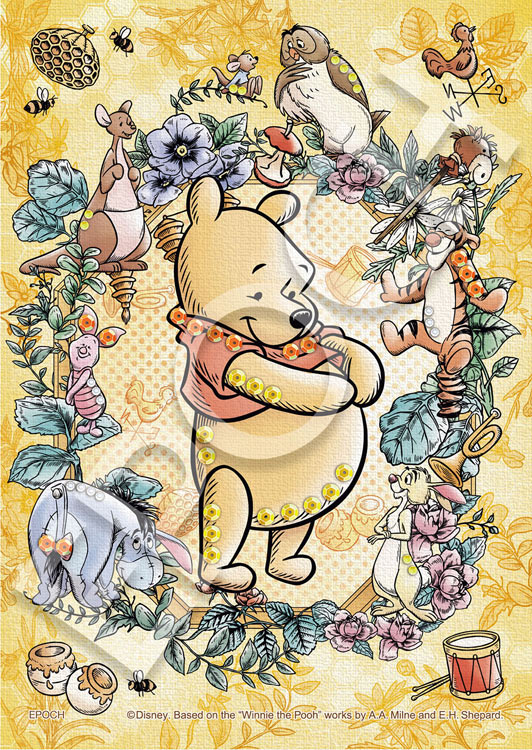 Winnie the Pooh(くまのプーさん) -Sweet Afternoon-（くまのプーさん）（ディズニー）　108ピース　ジグソーパズル　EPO-72-026　［CP-HU］［CP-PZ］