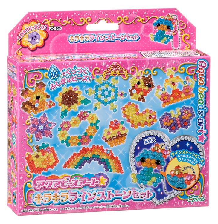 Aq 5 アクアビーズ キラキララインストーンセット Cp Aq エポック社 の商品詳細ページです 日本最大級のジグソーパズル通販専門店 ジグソークラブ