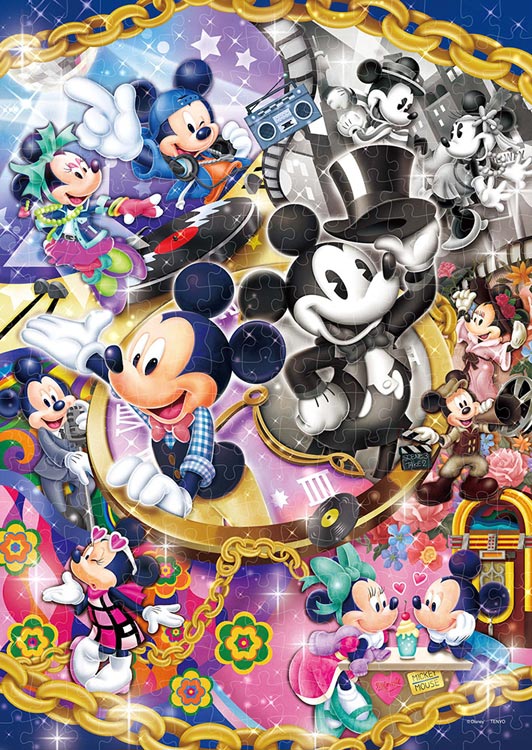 Ten D300 047 ディズニー ミッキー ミニー フォーエバー ミッキー フレンズ 300ピース テンヨー の商品詳細ページです 日本最大級のジグソーパズル通販専門店 ジグソークラブ