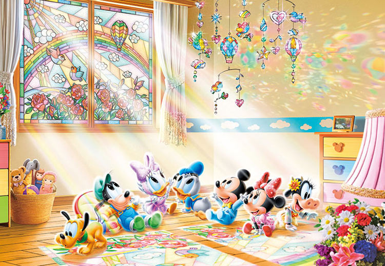 Ten D1000 498 ディズニー お陽さまからの贈りもの ミッキー フレンズ 1000ピース テンヨー の商品詳細ページです 日本最大級のジグソーパズル通販専門店 ジグソークラブ