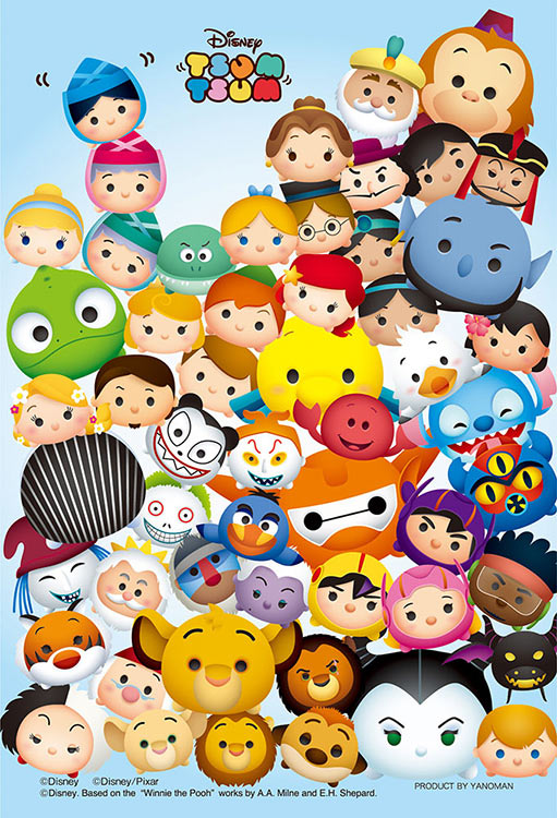 Yam 97 93 ディズニー ツムツム たくさん 2 オールキャラクター 70ピース やのまん の商品詳細ページです 日本最大級のジグソーパズル通販専門店 ジグソークラブ