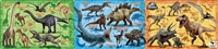 APO-24-151　ジュラシック・ワールド　恐竜大図鑑　18+24+32ピース　パノラマパズル