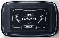 BEV-INK-014　スタンプ　速乾インクパッド　(ブラック)　雑貨