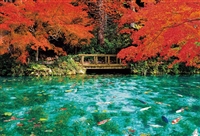 BEV-33-214　風景　秋色に彩るモネの池　300ピース　ジグソーパズル　［CP-NI］
