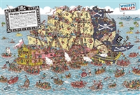 BEV-S92-506　ウォーリーをさがせ！　Where's Wally? 海賊船パニック　2000ピース　ジグソーパズル