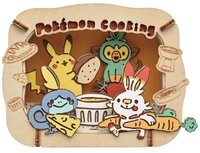 ENS-PT-W18　ペーパーシアター　Pokemon Cooking　(ポケモン)　雑貨
