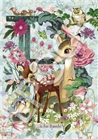 EPO-72-029　ディズニー　Botanical -Bambi- （バンビ） 108ピース　ジグソーパズル　［CP-HU］