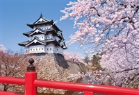 EPO-79-052　日本の城と桜　弘前城-青森　300ピース　ジグソーパズル