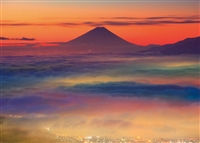 雲海の富士山（風景）　500ピース　ジグソーパズル　EPO-79-326s　［CP-NI］［CP-HA］［CP-FJ］
