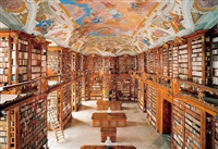 EPO-79-360s　風景　オーストリア　ザンクト・フローリアン修道院図書館　300ピース　ジグソーパズル