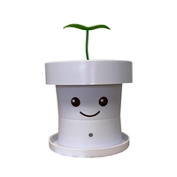 TEN-T-EN03　Talking flower pot（トーキングフラワーポット）  ホワイト　雑貨