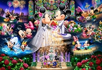 TEN-DS1000-769　ディズニー　永遠の誓い〜ウエディングドリーム〜（ミッキー・ミニー）　1000ピース　ジグソーパズル