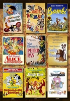 TEN-D1000-064　ディズニー　Movie Poster Collection Disney Animations（オールキャラクター）　1000ピース　ジグソーパズル