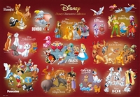 TEN-D1000-066　ディズニー　Disney  Characters  Collection　（オールキャラクター）　1000ピース　ジグソーパズル