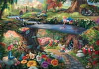 TEN-D1000-490　ディズニー　Alice in Wonderland(不思議の国のアリス）　1000ピース　ジグソーパズル