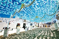 空に舞う水色の花　（ポルトガル）（風景）　1000ピース　ジグソーパズル　YAM-10-1341　［CP-FO］