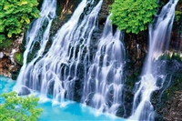 YAM-10-1416　風景　美瑛の絶景白ひげの滝（北海道）　1000ピース　ジグソーパズル