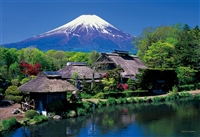 YAM-01-2073　日本の風景　忍野村より富士（山梨）　108ラージピース　ジグソーパズル