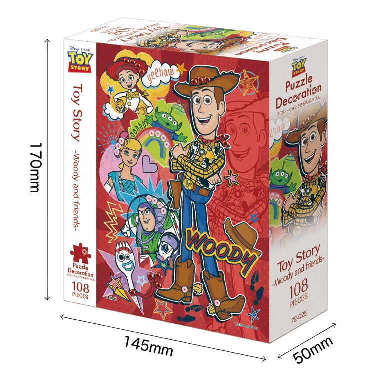 Toy Story（トイ・ストーリー）-Woody and friends-（ディズニー）　108ピース　ジグソーパズル　EPO-72-025