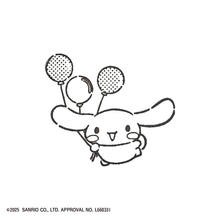 シナモロール (サンリオ) ●予約 BEV-TSW-208 W30×H30×D23mm