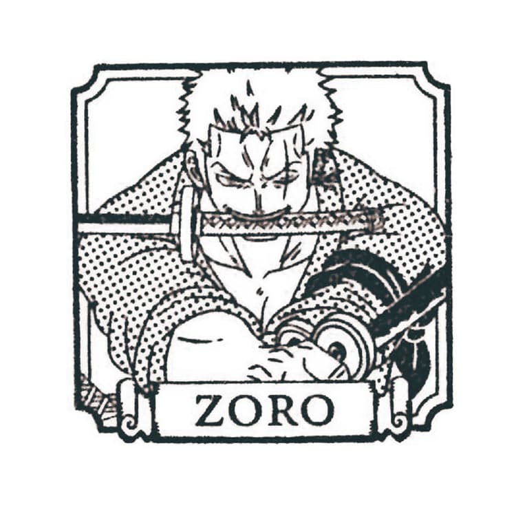 ゾロ (ワンピース) ●予約 BEV-TSW-213 W30×H30×D23mm