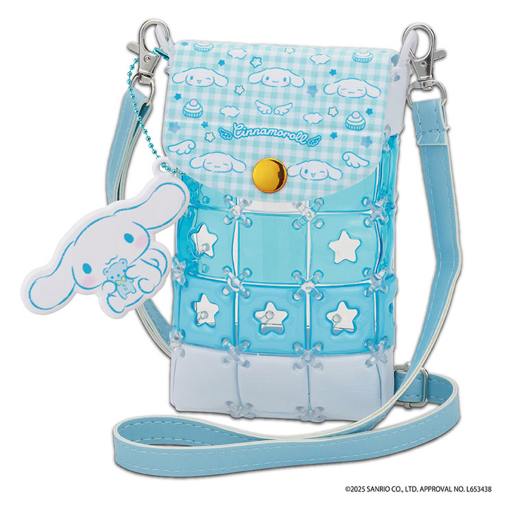 パチェリエ シナモロール スマホショルダー (サンリオ) BEV-PCR-052 W140×D40×H190mm