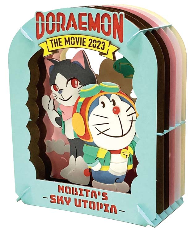 のび太と空の理想郷（ドラえもん）　　ENS-PT-299 約H100×W80×D42mm