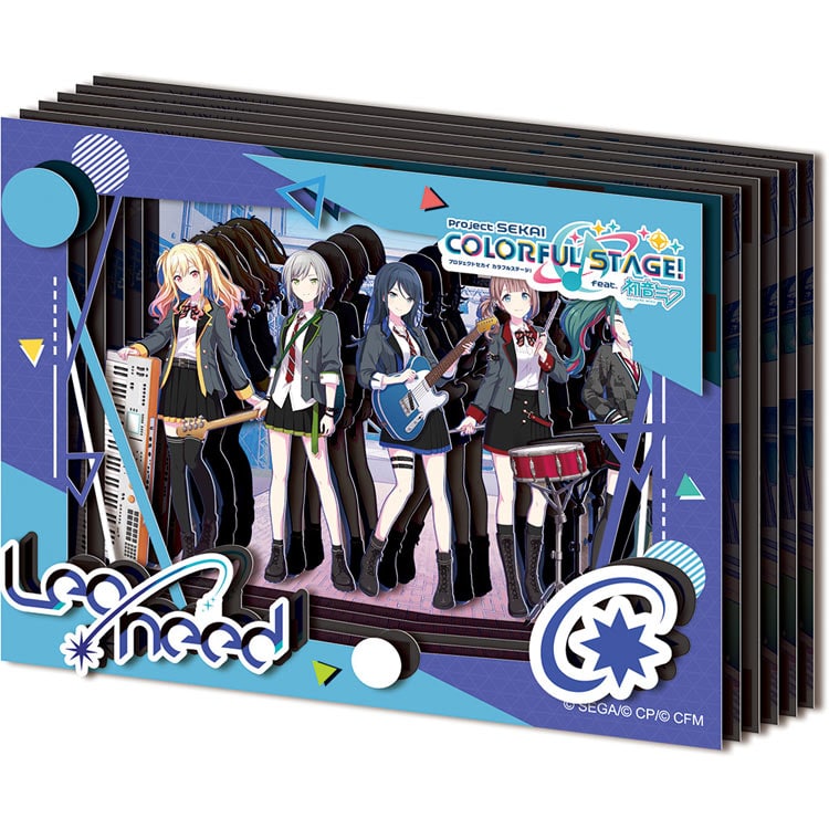 ペーパーシャドーアートミニ Leo/need（初音ミク）　初音ミク　●予約　ENS-SA-M37 H96×W128×D20mm