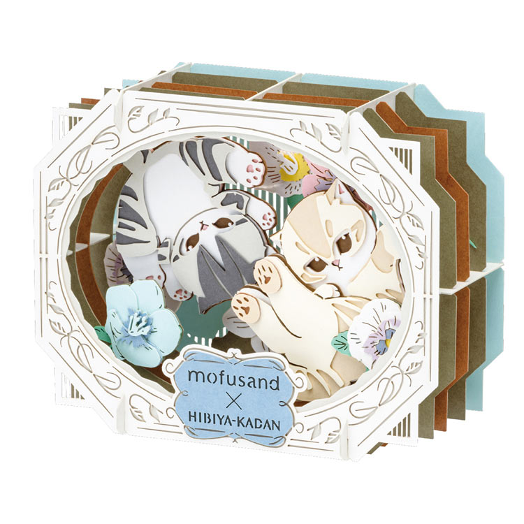 mofusand×日比谷花壇  Winter（1）　(mofusand)　●予約　ENS-PT-406 H80×W100×D42mm