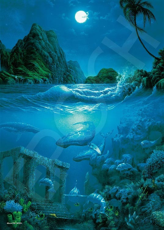 アトランティスへ再び・・・　(デビット・ミラー)　500ピース　ジグソーパズル　EPO-07-728s 38×53cm