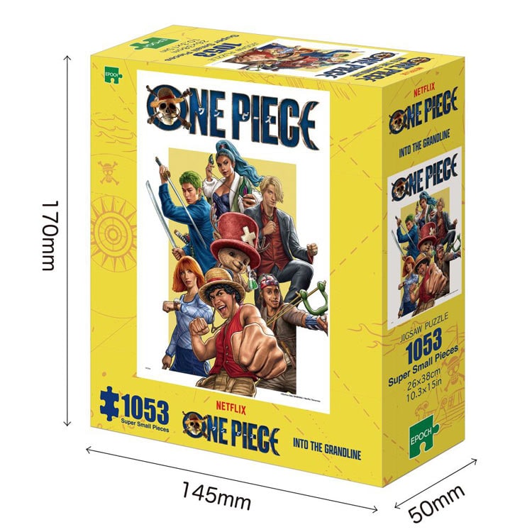 Netflixシリーズ「ONE PIECE」イントゥ ザ・グランドライン　(ワンピース)　1053ピース　ジグソーパズル　●予約　EPO-32-618s 26×38cm