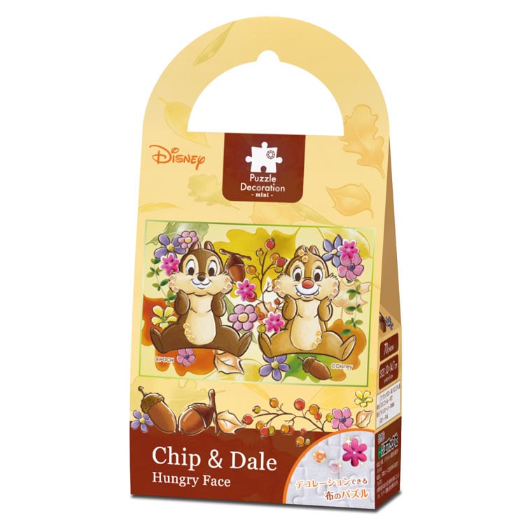 チップ＆デール / ハングリーフェイス　(チップ＆デール)　70ピース　ジグソーパズル　EPO-70-030　［CP-SS］ 10×14.7cm