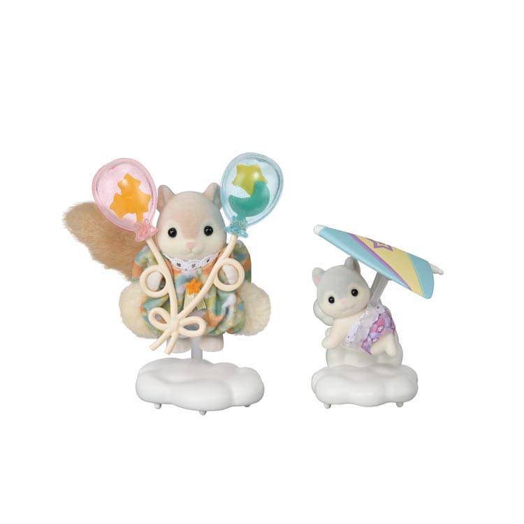 モモンガのきょうだい -お空のおさんぽセット-　●予約　FS-65 W165×D55×H130mm