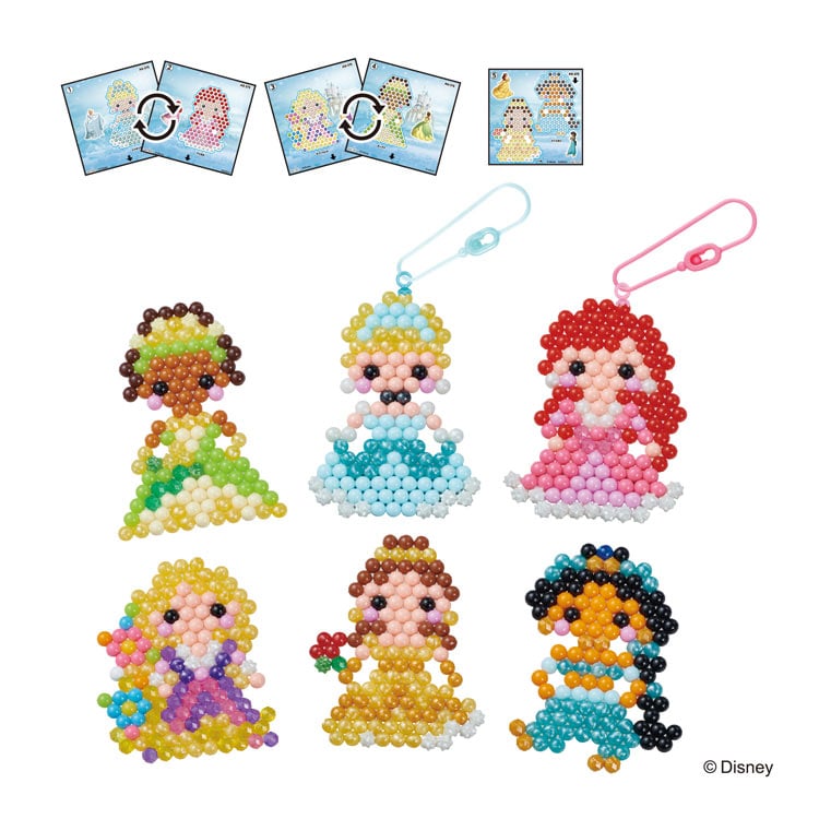 ディズニープリンセス キーチェーンセット　●予約　AQ-375 W210×D35×H180mm