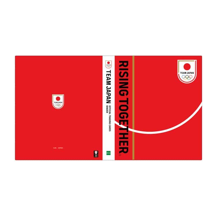TEAM JAPAN オフィシャルトレーディングカードバインダー REDカードサプライ W295×D40×H380mm