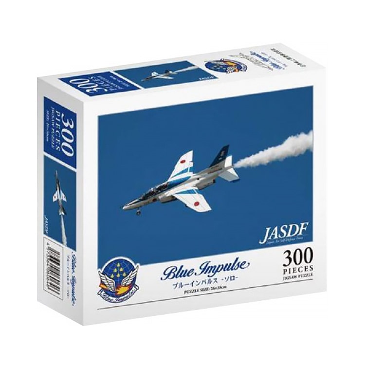 ブルーインパルス ソロ飛行　300ピース　ジグソーパズル　JDD-06064 26×38cm