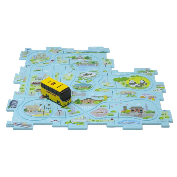 パネルワールド ぐるっと東京 走る! はとバス MSD-1731 W290×H230×D80mm