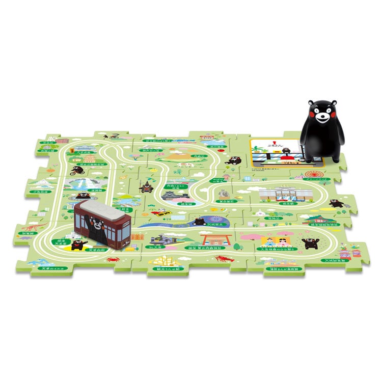 パネルワールド はしる! (くまモンバージョン) (くまモン) MSD-1733 W290×H230×D80mm