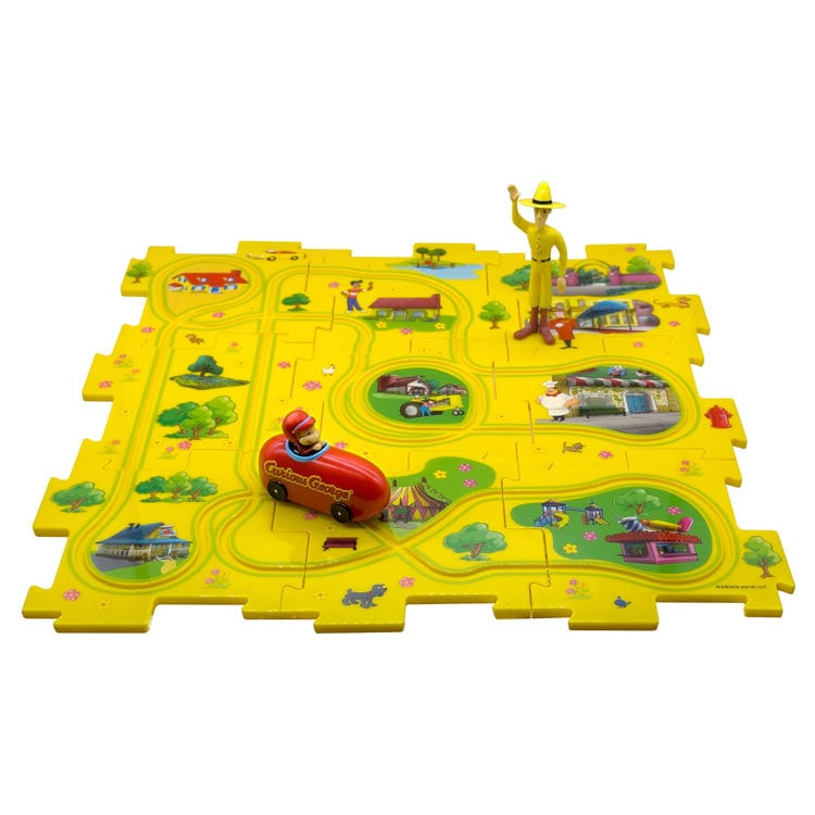 パネルワールド はしる! おさるのジョージ　(おさるのジョージ)　MSD-1734 W290×H230×D100mm